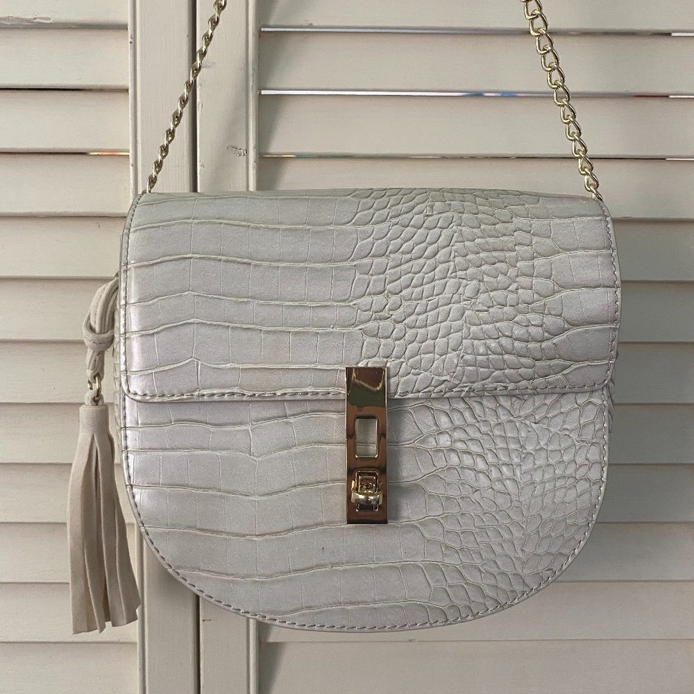 BCBG Paris Broken Arrow Snake Bag